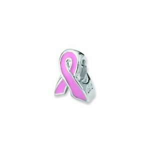  Sterling Silver Reflections Kids Enameled Breast Cancer 