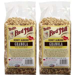 Bobs Red Mill Honey Almond Granola, 18 Grocery & Gourmet Food