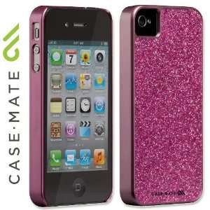  CASE MATE GLAM BB018221 iPhone 4 4S Hot Pink: Cell Phones 