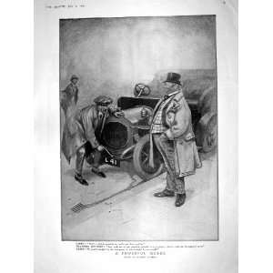  1909 MOTOR CAR CABBY TOURIST POLO ENGLAND AMERICA SPORT 