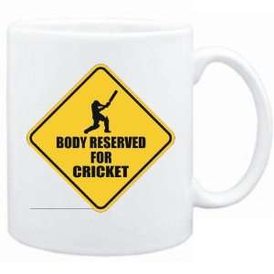  New  Body Reserved For Cricket  Mug Sports