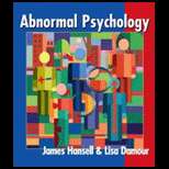 Abnormal Psychology 05 Edition, James H. Hansell ()   Textbooks
