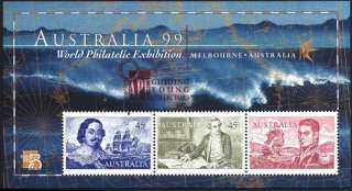 1999 Australia Captain Cook Stamp 129  