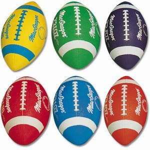  (Price/EA)MacGregor Multicolor Footballs Official Sports 