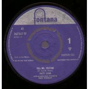   ME TELSTAR 7 INCH (7 VINYL 45) UK FONTANA 1962: PATTI LYNN: Music