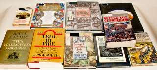 Box Lot of 16 Books About The Civil War  