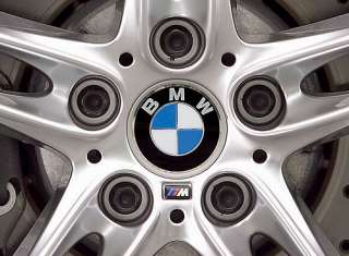 x4 GENUINE BMW Wheel Centre Caps 1 series E81 E82 E87  