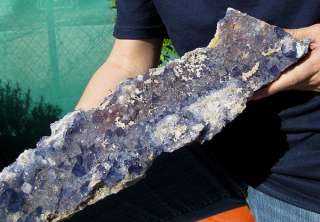 Blue Purple Fluorite on Quartz, Bingham, New Mexico  