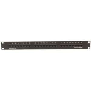   NETSELECT Universal Category 5e Patch Panel, 24 Port Electronics