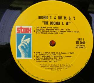 BOOKER T & THE MGS   THE BOOKER T. SET USA NM!  