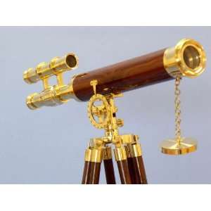  Brass/Wood Griffith Astro Telescope 44   Brass Telescopes 