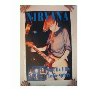    Nirvana Poster Smells Like Teen Spirit Commercial 