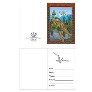 Old Dinosaur Invitations (8 count)