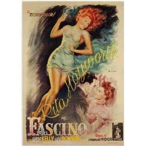  Cover Girl Poster Italian F 27x40 Rita Hayworth Gene Kelly 