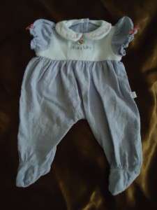 AMERICAN GIRL DOLL BITTY BABY KNIT MEET OUTFIT SLEEPER  