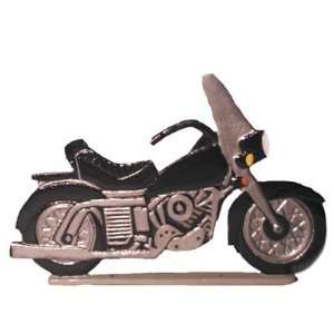  Motorcycle Weathervane Rooftop Black