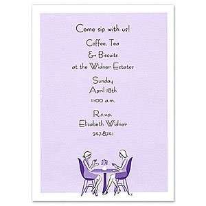  Elle Tea Time Invitation Clearance Invitations: Office 