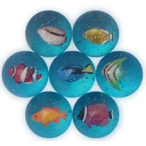 Fish Bouncy Ball: Toys & Games