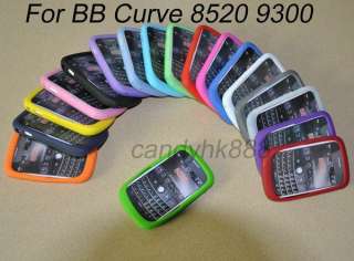 18 Silicone Case Cover For Blackberry Curve 9300 8520  