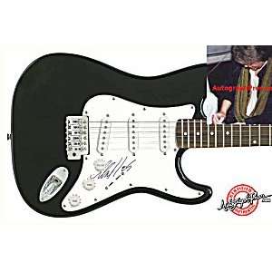   Stones Mick Taylor Autographed Signed Guitar & Proof: Toys & Games