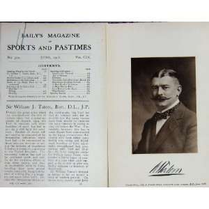   1918 Antique Portrait Sir William James Tatem Bart D.L: Home & Kitchen