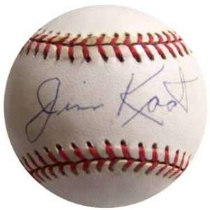    Jim Kaat Autographed Baseball   Minnesota Twins