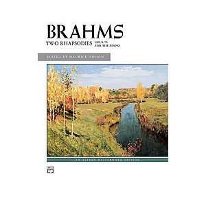  Brahms   Two Rhapsodies, Op. 79 for the Piano   Advanced 