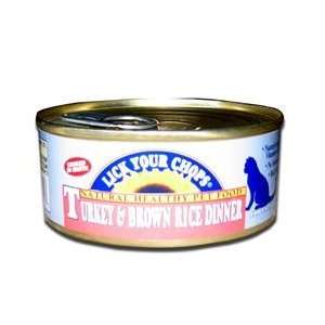 Lick Your Chops Canned Cat Food Case Turkey/Rice: Pet 