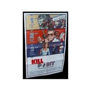Kill Point Folded Movie Poster 1984