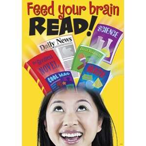   16 Pack TREND ENTERPRISES INC. FEED YOUR BRAIN READ 