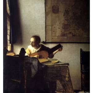  Woman with a Lute: Home & Kitchen