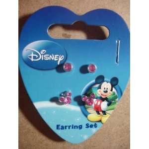  Disney Minnie Mouse 2 x Ear Ring Set Everything Else