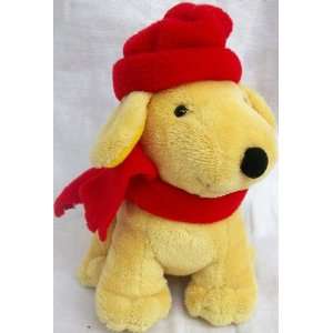   the Dog Doll Toy in Christmas Santa Winter Hat and Scarf Toys & Games