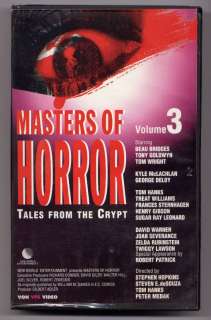 MASTERS OF HORROR TALES FROM THE CRYPT 3 / GERMAN VHS  