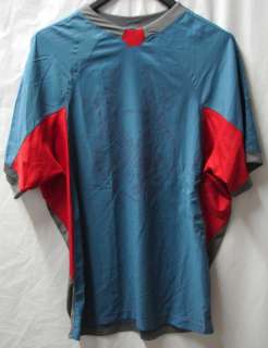 Spyder Mens Rock Steady Athletic Shirt Blue Medium NEW  