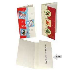  Club Pack of 288 Money Holder Christmas Cards: Home 