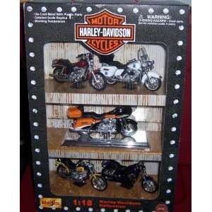  Harley Davidson Collection Maisto 1:18 Scale: Toys & Games