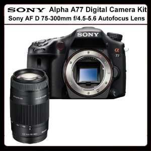   Sony SAL 75300 AF D 75 300mm f/4.5 5.6 Autofocus Lens