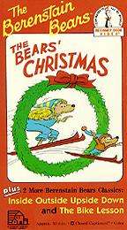 Berenstain Bears The Bears Christmas VHS, 1990  