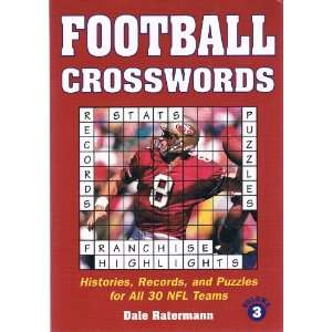 Football Crosswords Dale Ratermann  Books