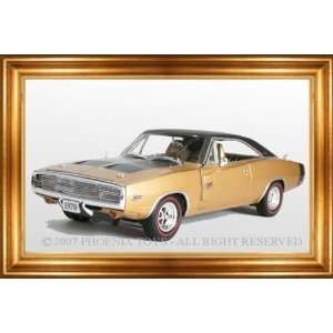   Replicas   Dodge Charger R/T Hard Top (1970, 1:24, Gold): Toys & Games