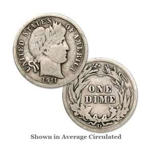  1911 D BARBER DIME: Everything Else