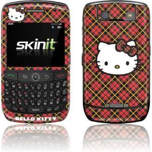  Hello Kitty Face   Red Plaid skin for BlackBerry Curve 