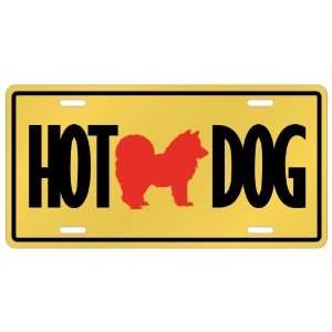  New  American Eskimo   Hot Dog  License Plate Dog: Home 