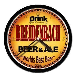  BREIDENBACH beer and ale cerveza wall clock: Everything 