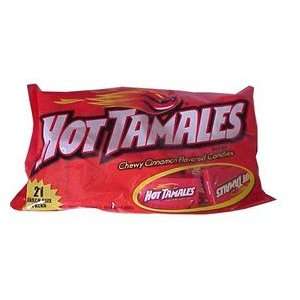 Hot Tamales, 21 Snack Size Packs  Grocery & Gourmet Food