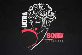 NOS vtg ULTRA BOND ethnic hair product shirt XL thin  