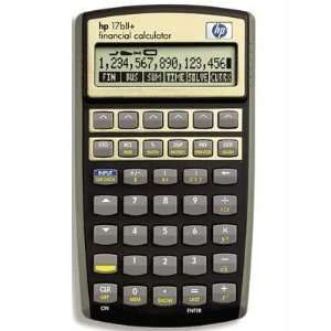  HP 17BIIPLUS Financial Calculator Electronics