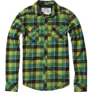  Kids Claude Sherpa L/S Flannel [Green] M Green Medium 