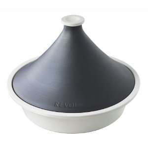  Revolution 642368 Tajine with Lid, Satin White Kitchen 